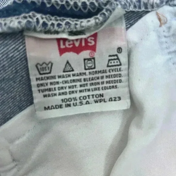 501 0015 Levi Jeans 36 x 30 Medium Wash Button fly Men’s jeans - Picture 6 of 12